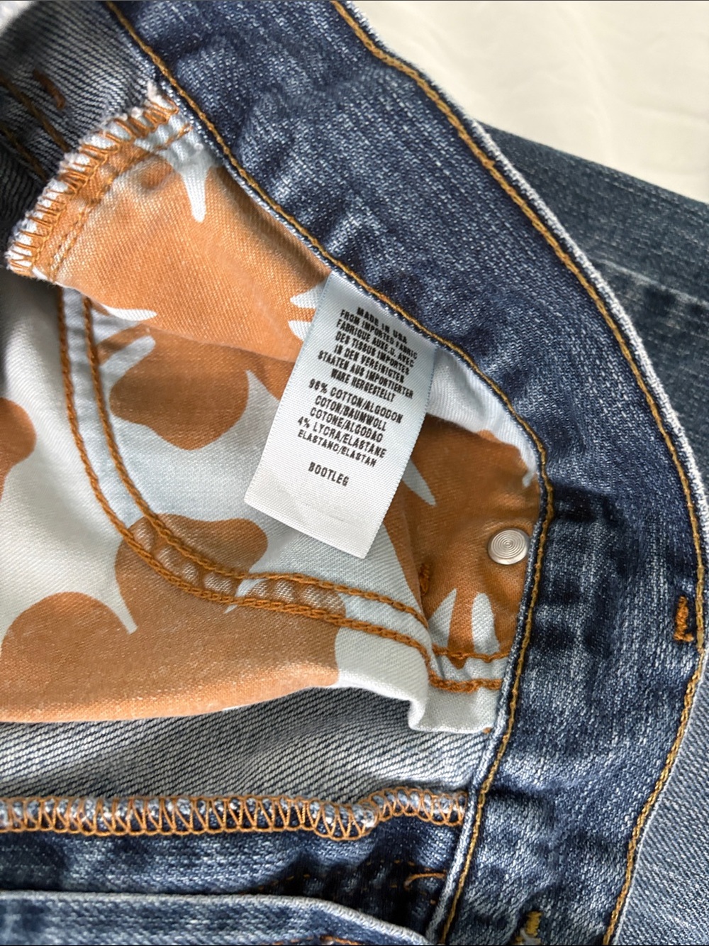 ✨ Men’s Vintage Lucky Brand Bootcut -Button-fly Jeans — Made in USA ✨ - Picture 8 of 8